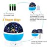 STAR MASTER DREAM ROTATING PROJECTION LAMP