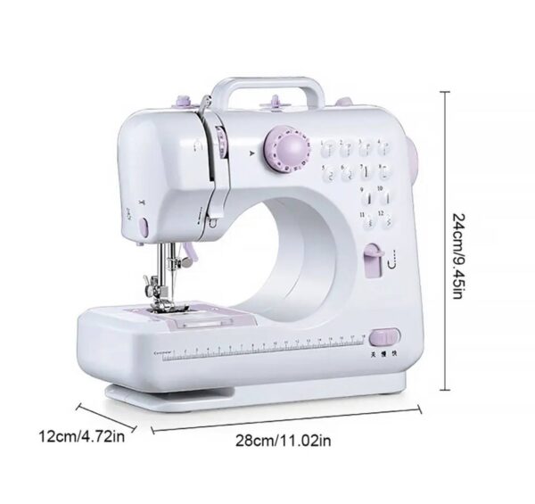 STANDARD  MULTIFUNCTIONAL BATTERY-OPERATED & ELECTRIC HOUSEHOLD TABLETOP SEWING MACHINE