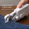BATTERY-OPERATED HANDHELD SEWING MACHINE (HANDY STITCHES) 