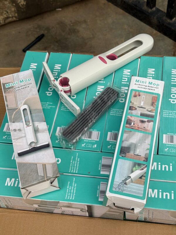 LMULTIPURPOSE SELF-SQUEEZING FOLDING MINI MOP