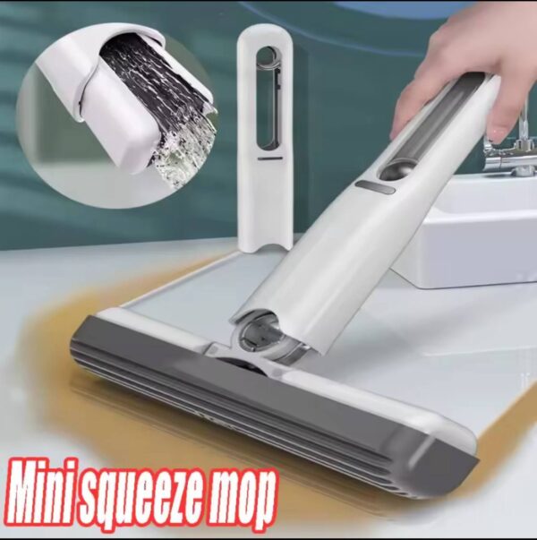 LMULTIPURPOSE SELF-SQUEEZING FOLDING MINI MOP