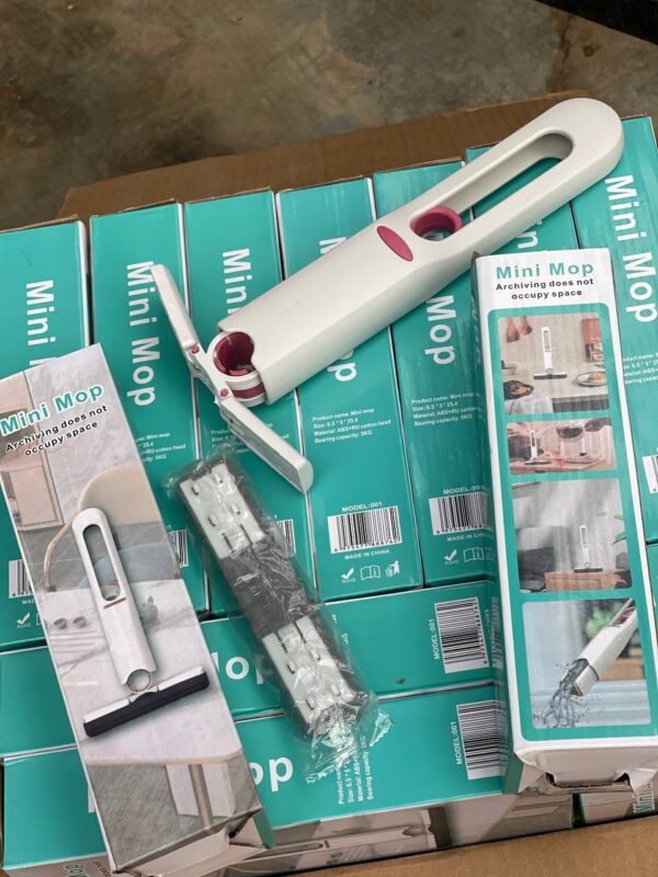 LMULTIPURPOSE SELF-SQUEEZING FOLDING MINI MOP