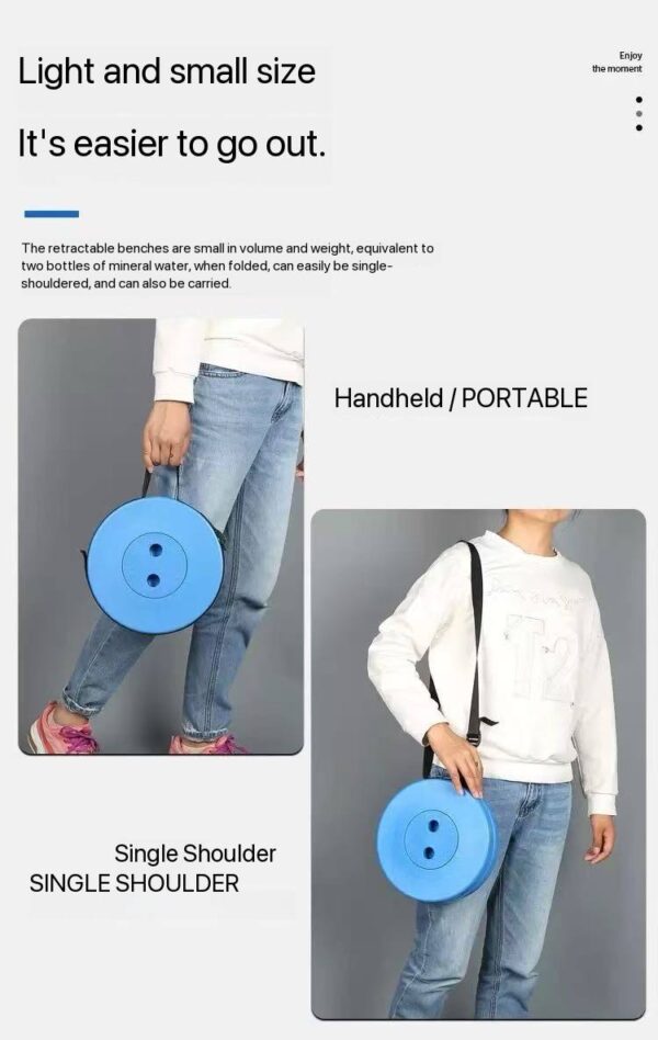 IMG_20260121_084000_900 RETRACTABLE/FOLDABLE ADJUSTABLE HEIGHT THICKENED PLASTIC STOOL