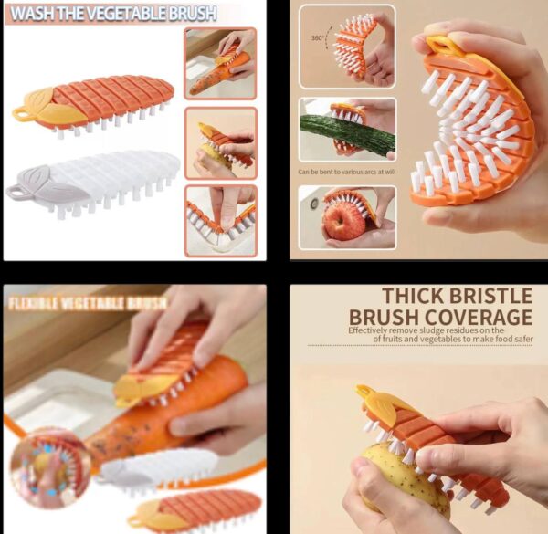 IMG_20260121_084455_210 SILICON MULTIPURPOSE BENDABLE HOUSEHOLD/KITCHEN CLEANING THICK BRISTLE BRUSH (Copy)