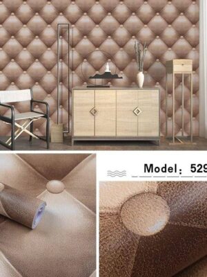 PVC EUROPEAN DESIGN SELF-ADHESIVE WATERPROOF WALLPAPER -  MODEL 5296