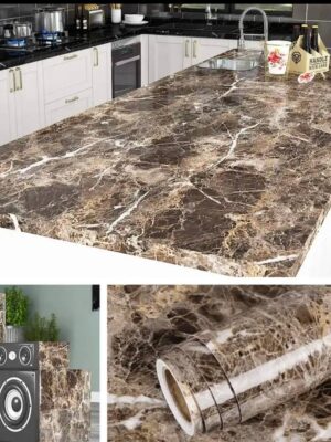 3D MARBLE DESIGN MULTIFUNCTIONAL KITCHEN/WARDROBE WALLPAPER/STICKER DESIGN AA053