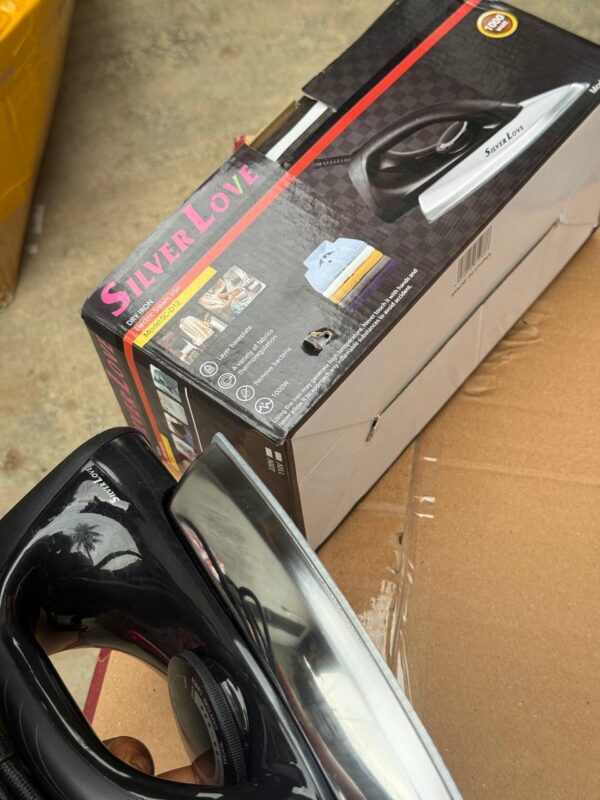 SILVER LOVE 1000W HIGH QUALITY DRY IRON