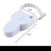 145CM SELF TIGHTENING BODY MEASURING TAPE 