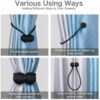 2PCS MODERN SIMPLE CURTAIN MAGNETIC CLIP BUCKLE/HOME DECOR