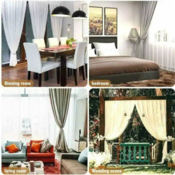 2PCS MODERN SIMPLE CURTAIN MAGNETIC CLIP BUCKLE/HOME DECOR