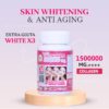 GLUTA WHITE 1500000 MG SKIN WHITENING & ANTI AGING CAPSULES (90 CAPSULES)