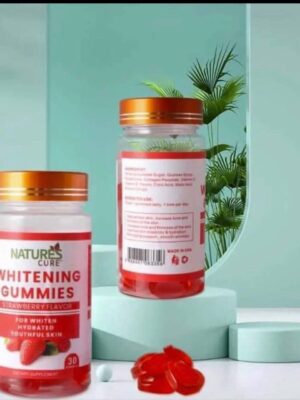 NATURES CURE L-GLUTATHIONE SKIN WHITE LIGHTENING FORMULA (30 GUMMIES)