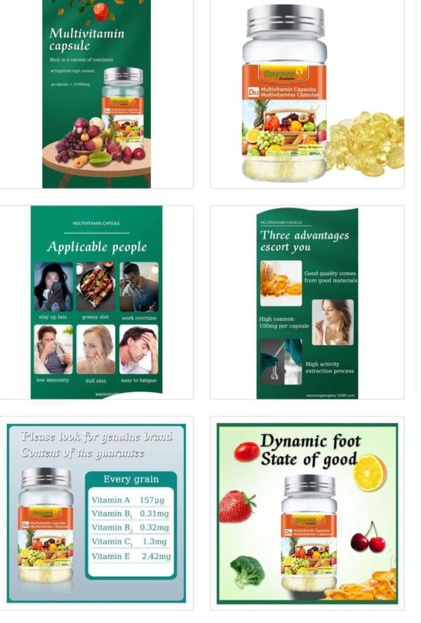 DAYNEE MULTIVITAMIN WELLNESS CAPSULES