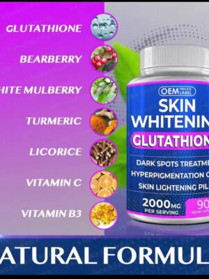 WINS JOWN SKIN WHITENING GLUTATHIONE VEGAN 🌱 CAPSULES (90 CAPSULES