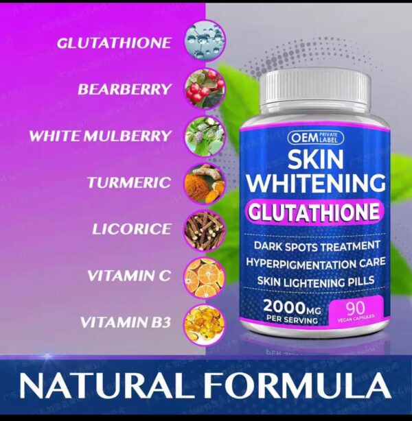 WINS JOWN SKIN WHITENING GLUTATHIONE VEGAN 🌱 CAPSULES (90 CAPSULES