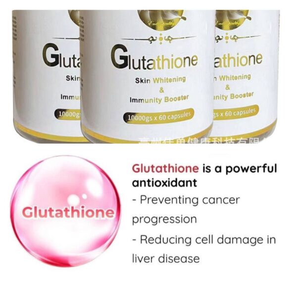 photo_1_2026-01-05_23-57-21 GLUTATHIONE SKIN WHITENING & IMMUNITY BOOSTER (60 Capsules) ~ in a TRANSPARENT CONTAINER
