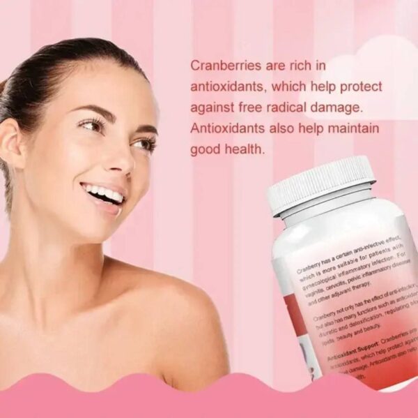 CRANBERRY TABLETS FOR ENHANCED NUTRIENT/IMMUNITY/BEAUTY (60 TABLETS)