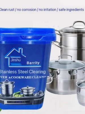 CLEANER BEAUTY OVEN AND COOKWARE STAINLESS STEEL/TOILET CLEANER PASTE (500G)