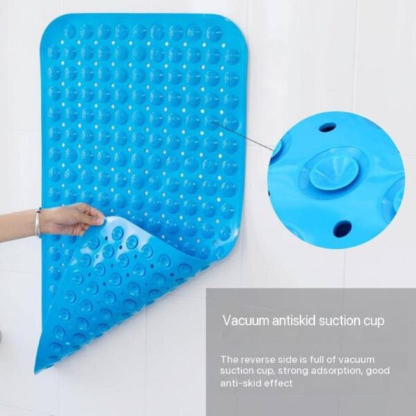 VAGUE ENVIRONMENTAL SILICON ANTI-SLIP/FOOT SCRUB BATHROOM MAT