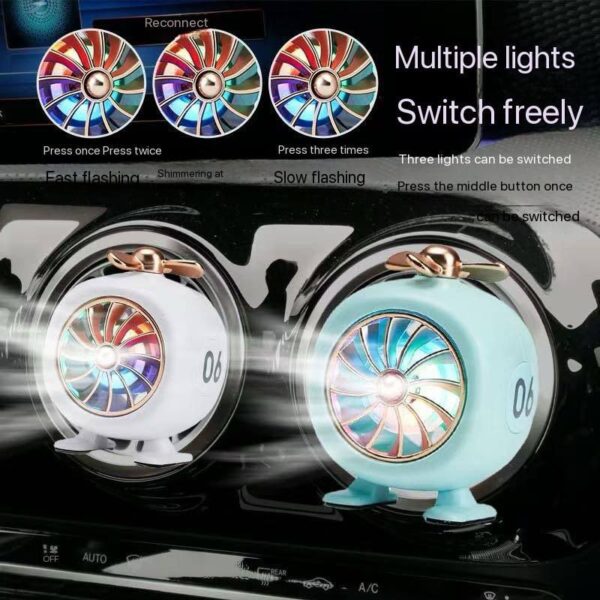 1PC MINI HELICOPTER CAR/HOME AMBIENT LIGHT AROMATHERAPY  - CAR AIR FRESHENER
