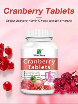 CRANBERRY TABLETS FOR ENHANCED NUTRIENT/IMMUNITY/BEAUTY (60 TABLETS)