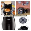 10L KENWOOD MULTIFUNCTIONAL OIL-FREE (TOUCH SCREEN) ELECTRIC AIR FRYER