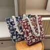 CLASSICAL ALPHABETICAL PATTERN TOTE BAG