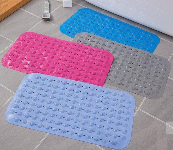 VAGUE ENVIRONMENTAL SILICON ANTI-SLIP/FOOT SCRUB BATHROOM MAT