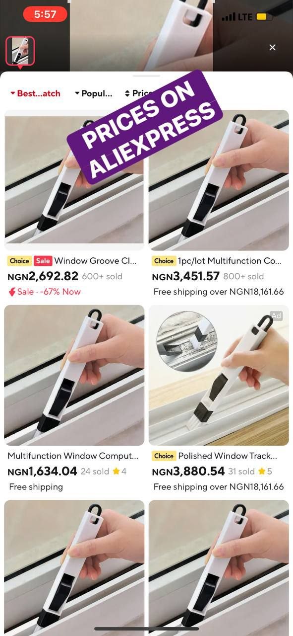 2in1 PORTABLE MULTIFUNCTIONAL GROOVE  CLEANING TOOL