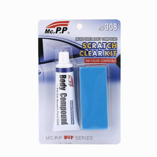BODY COMPOUND CAR SCRATCH CLEAR KIT (SUPERB AUTO MENDING PASTE)