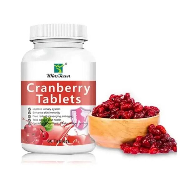 CRANBERRY TABLETS FOR ENHANCED NUTRIENT/IMMUNITY/BEAUTY (60 TABLETS)