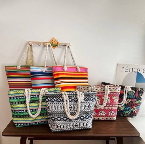 FASCINATING CLASSIC LARGE CAPACITY TOTE BAG