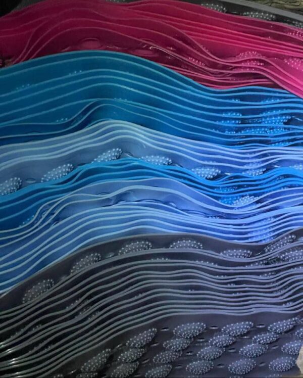 VAGUE ENVIRONMENTAL SILICON ANTI-SLIP/FOOT SCRUB BATHROOM MAT