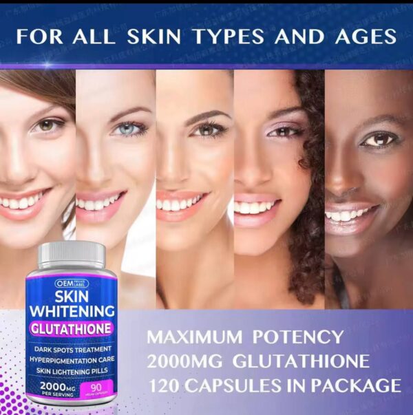 WINS JOWN SKIN WHITENING GLUTATHIONE VEGAN 🌱 CAPSULES (90 CAPSULES