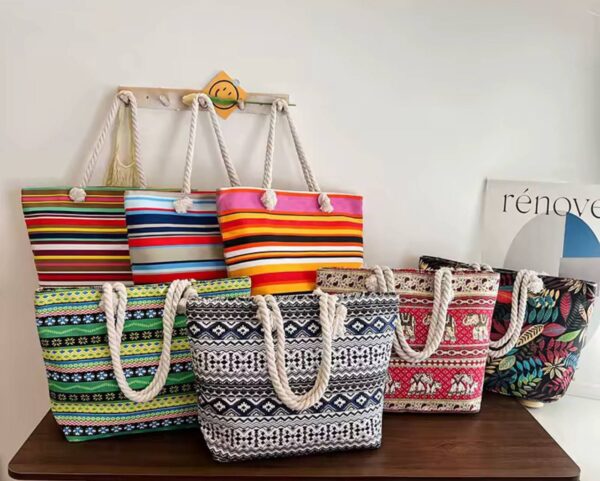 FASCINATING CLASSIC LARGE CAPACITY TOTE BAG