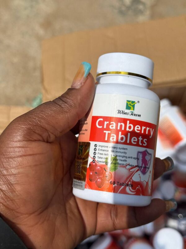 CRANBERRY TABLETS FOR ENHANCED NUTRIENT/IMMUNITY/BEAUTY (60 TABLETS)