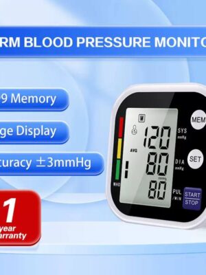 BATTERY/ELECTRIC OPERATED SUPER ARM STYLE BLOOD PRESSURE MONITOR (BP05)