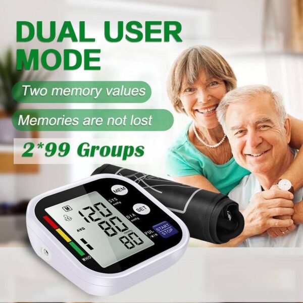 BATTERY/ELECTRIC OPERATED SUPER ARM STYLE BLOOD PRESSURE MONITOR (BP05)