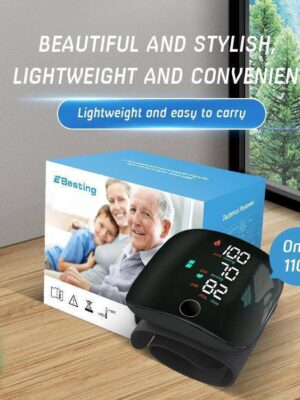 RECHARGEABLE WRIST VOICED BLOOD PRESSURE MONITOR (SPHYGHOMANOMETER)