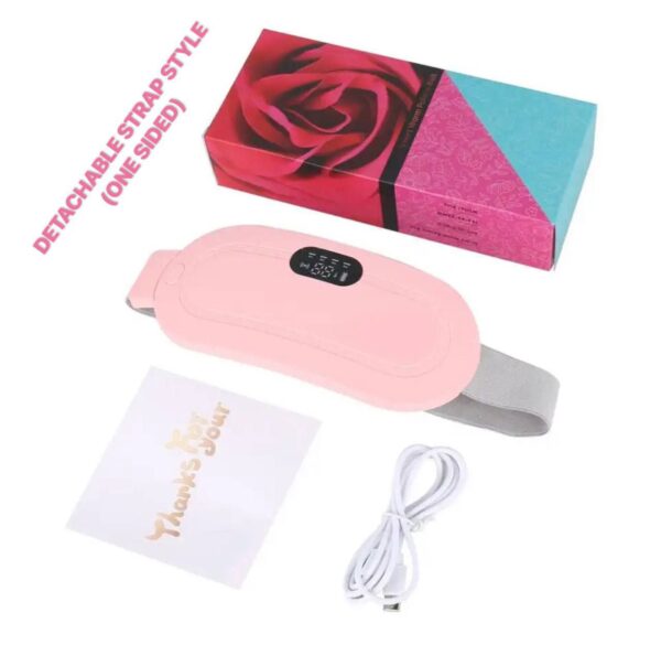 IMG_20260202_123301_795 RECHARGEABLE MENSTRUATION CRAMP HEATING & VIBRATING SOOTHING BELT/MASSAGER