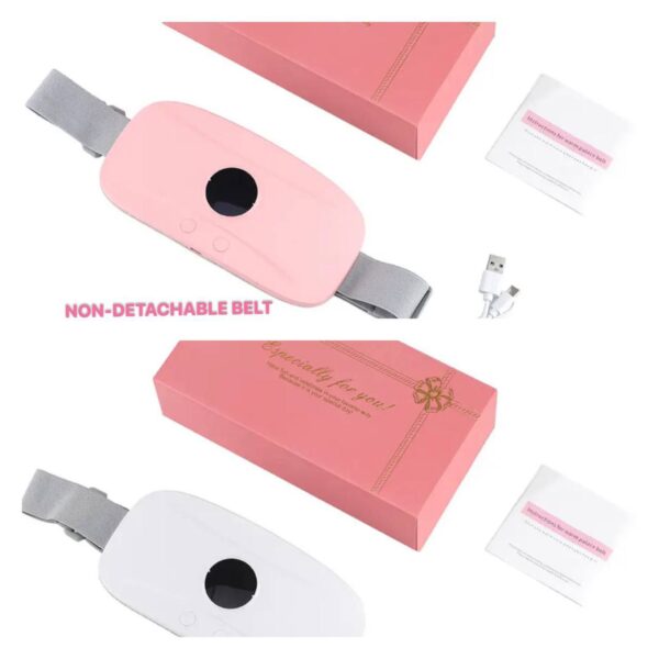 IMG_20260202_123302_478 RECHARGEABLE MENSTRUATION CRAMP HEATING & VIBRATING SOOTHING BELT/MASSAGER