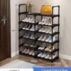 EXOTIC THICKENING STEEL EASY ASSEMBLY DIY MULTIPLE-LAYERS SHOE RACK