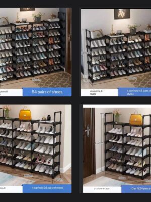 IMG_20260202_130023_063 EXOTIC THICKENING STEEL EASY ASSEMBLY DIY MULTIPLE-LAYERS SHOE RACK