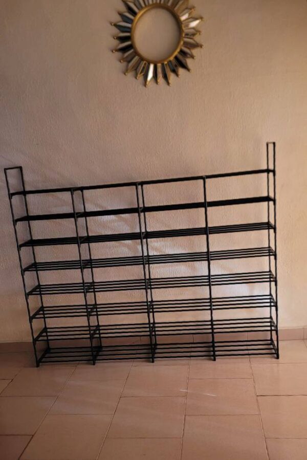 EXOTIC THICKENING STEEL EASY ASSEMBLY DIY MULTIPLE-LAYERS SHOE RACK