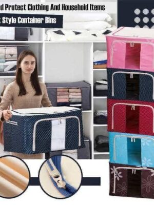 IMG_20260202_131100_082 100L LAUNDRY/MOBILE WARDROBE BOX (DUAL ZIP OPENINGS)