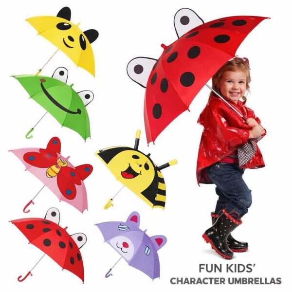 FUN KIDS CHARACTER UMBRELLA