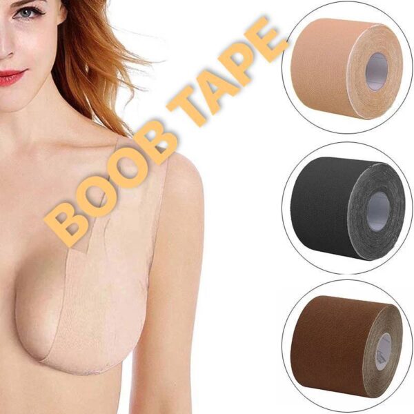 BREAST BREATHABLE PUSHUP TAPE WITH NIPPLE COVER - BOOB TAPE
