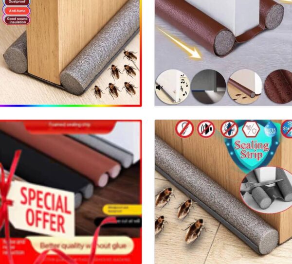 DOOR BOTTOM SEAL STRIP STOPPER FOR INSECT EXPELLANT & WIND/DUST/NOISE PROOF (DOOR STOPPER)