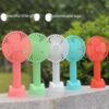 RECHARGEABLE MINI TABLE/HAND FAN WITH STAND - BEST QUALITY