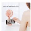 RECHARGEABLE MINI TABLE/HAND FAN WITH STAND - BEST QUALITY